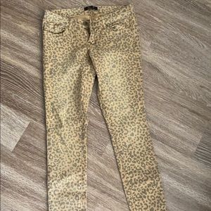 Nasty Gal cheetah pants